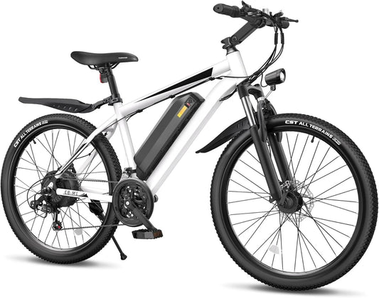 Powerful Commuter Electric Bike with Adjustable Features and Speed