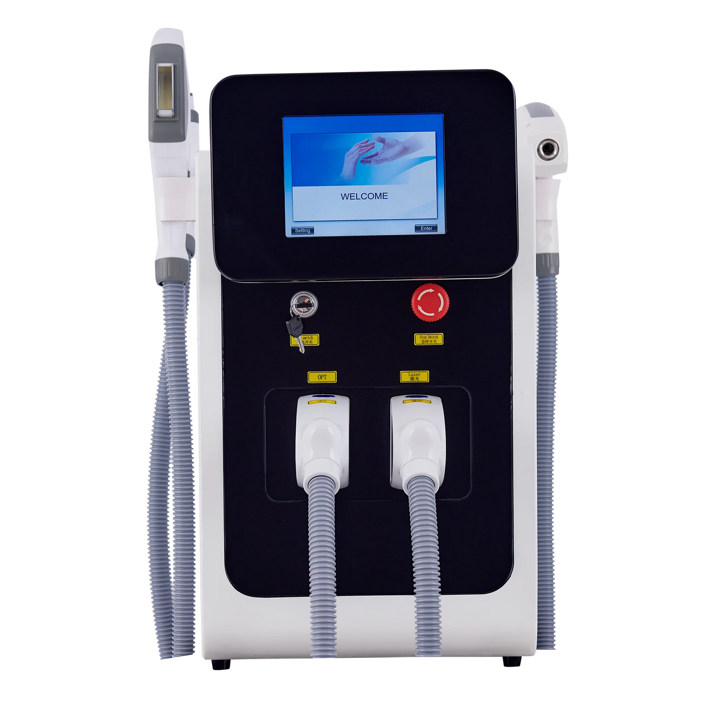 Professional 2-in-1 Laser Hair Removal and Tattoo Removal Machine