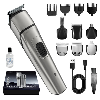 Sejoy Men's 5 In 1 Grooming Kit Electric Hair Clippers