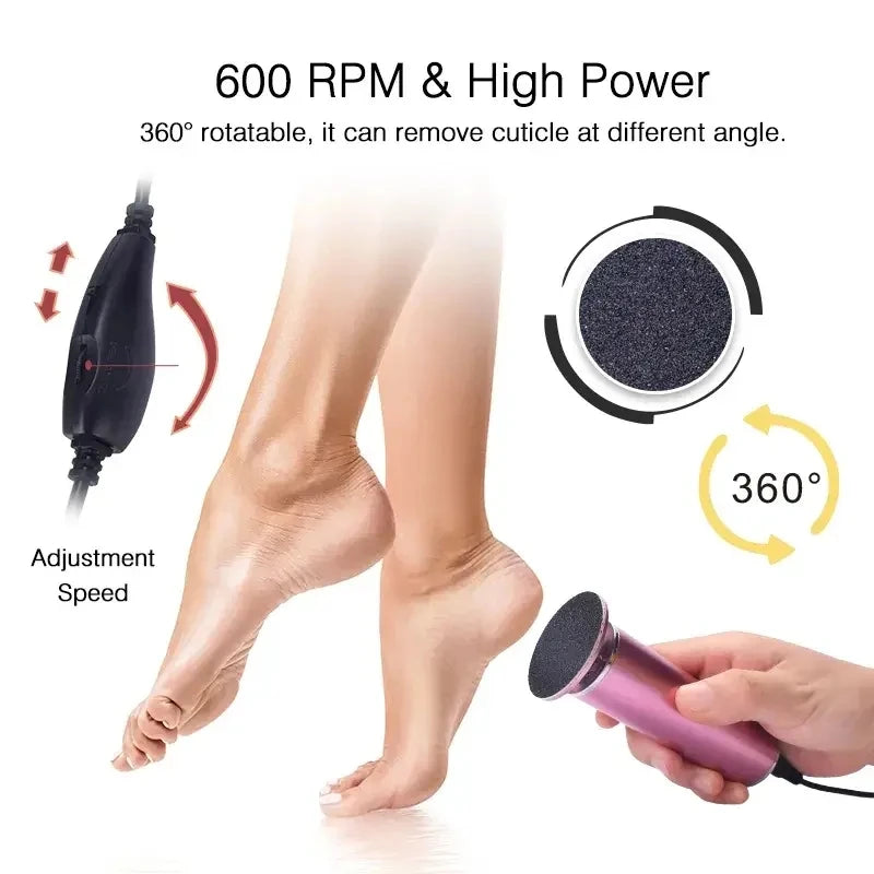 Electric Callus Remover Foot File for Smooth Skin Care