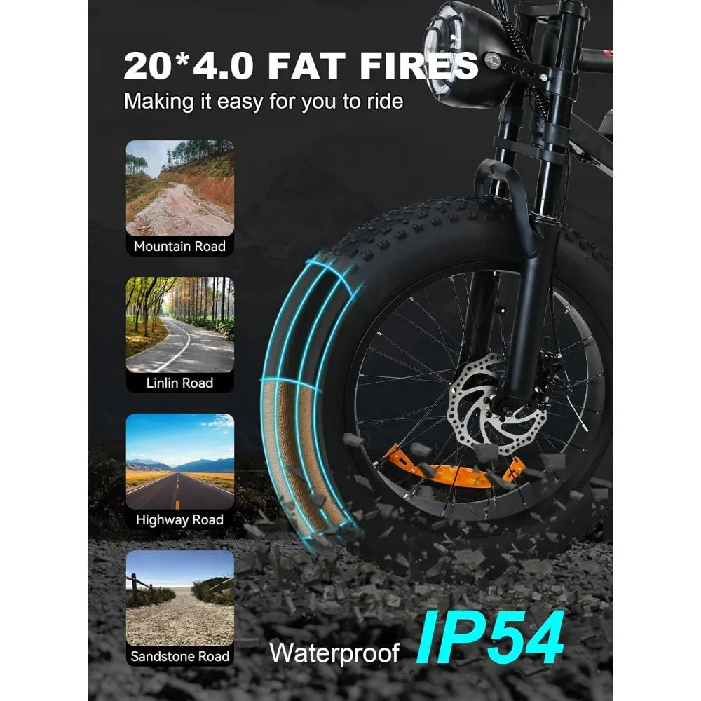 Electric Motorcycle With Full Suspension For All Terrain Adventures