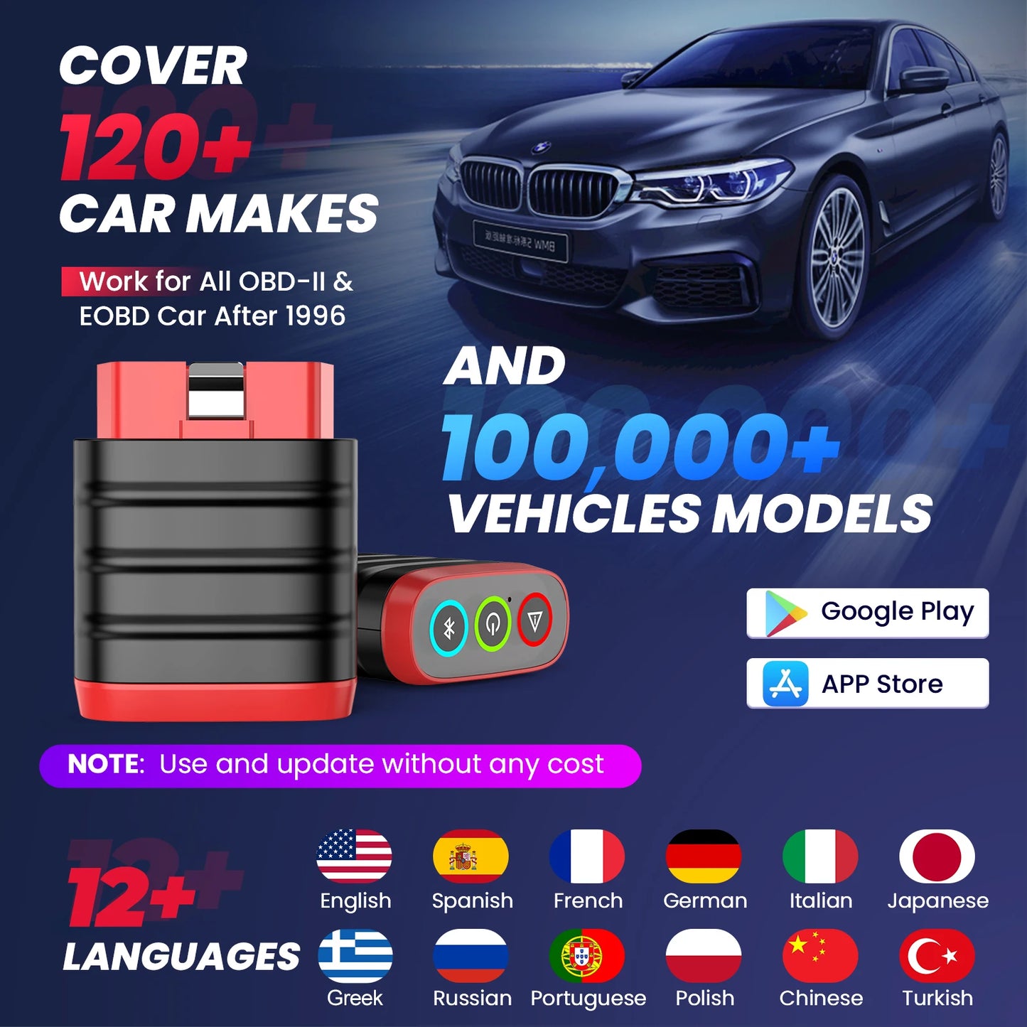 Thinkcar Thinkdiag Mini OBD2 Scanner for Full System Diagnostics