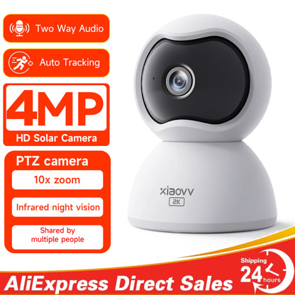 Smart Wireless Indoor Security Camera with Auto Tracking Feature