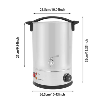 Electric Wax Melter for DIY Candle Making and Beauty Treatments