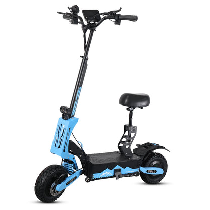 Arwibon Dual Motor Electric Scooter with Off-Road Tires