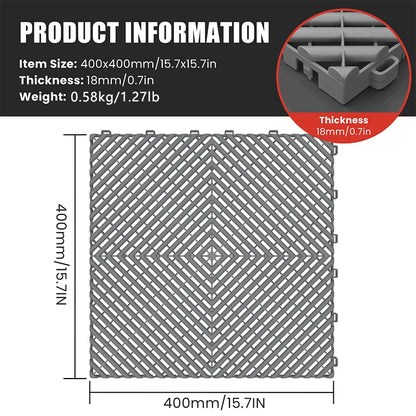 Multi Function Garage Floor Mats for Car Wash and Beauty