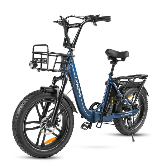 Samebike C05 Pro 500W 20 Inch Folding Electric Bike for Adults 36V 13AH Battery Fat Tire Bicycle 35km/h City Ebike