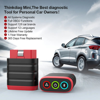 Thinkcar Thinkdiag Mini OBD2 Scanner for Full System Diagnostics