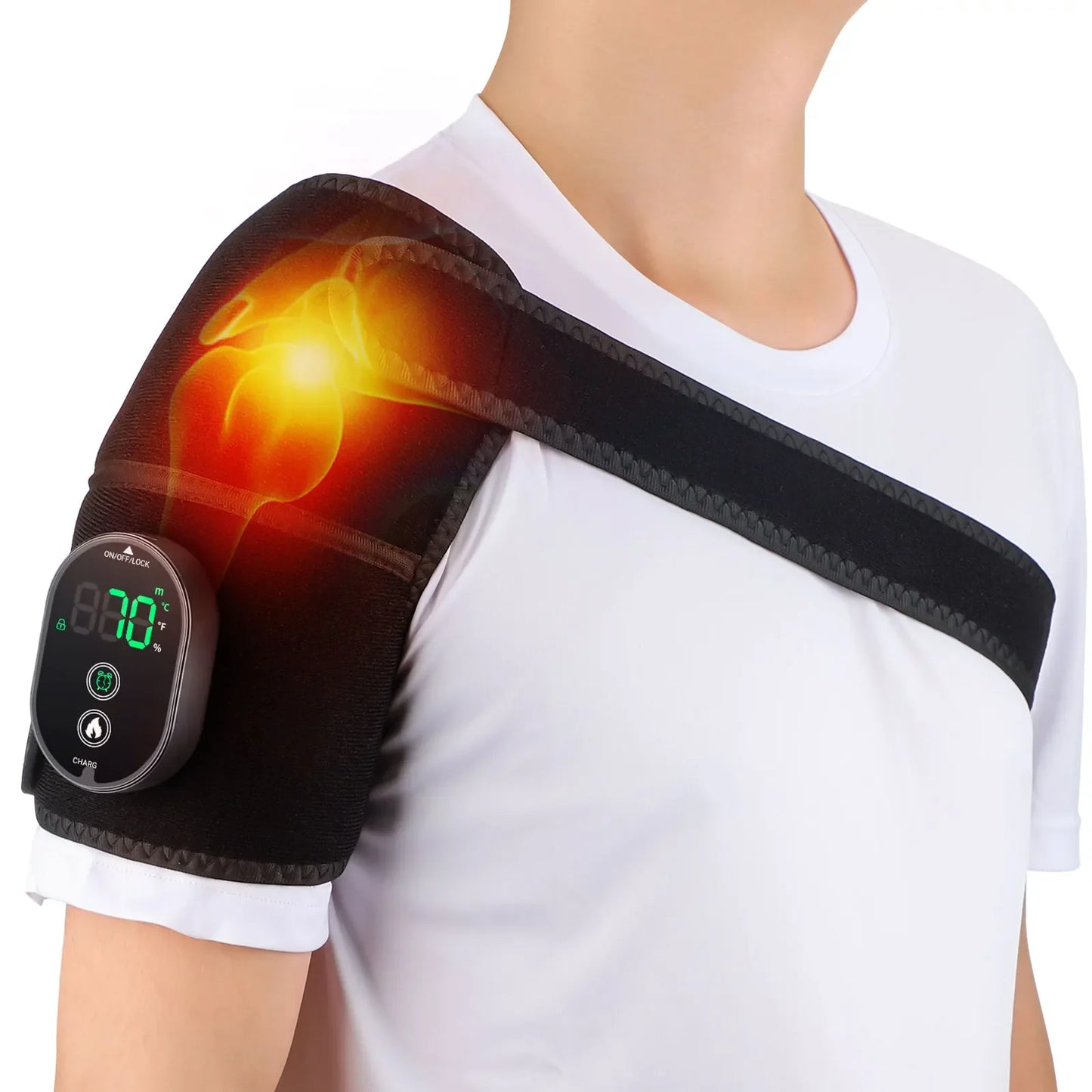 Wireless Electric Heating Brace for Shoulder and Knee Support