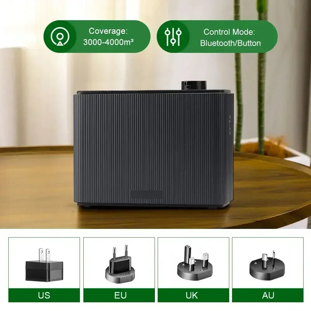 Smart Electric Aroma Diffuser with Bluetooth for Home and Spa