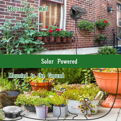Solar Automatic Drip Irrigation System Kit for DIY Garden