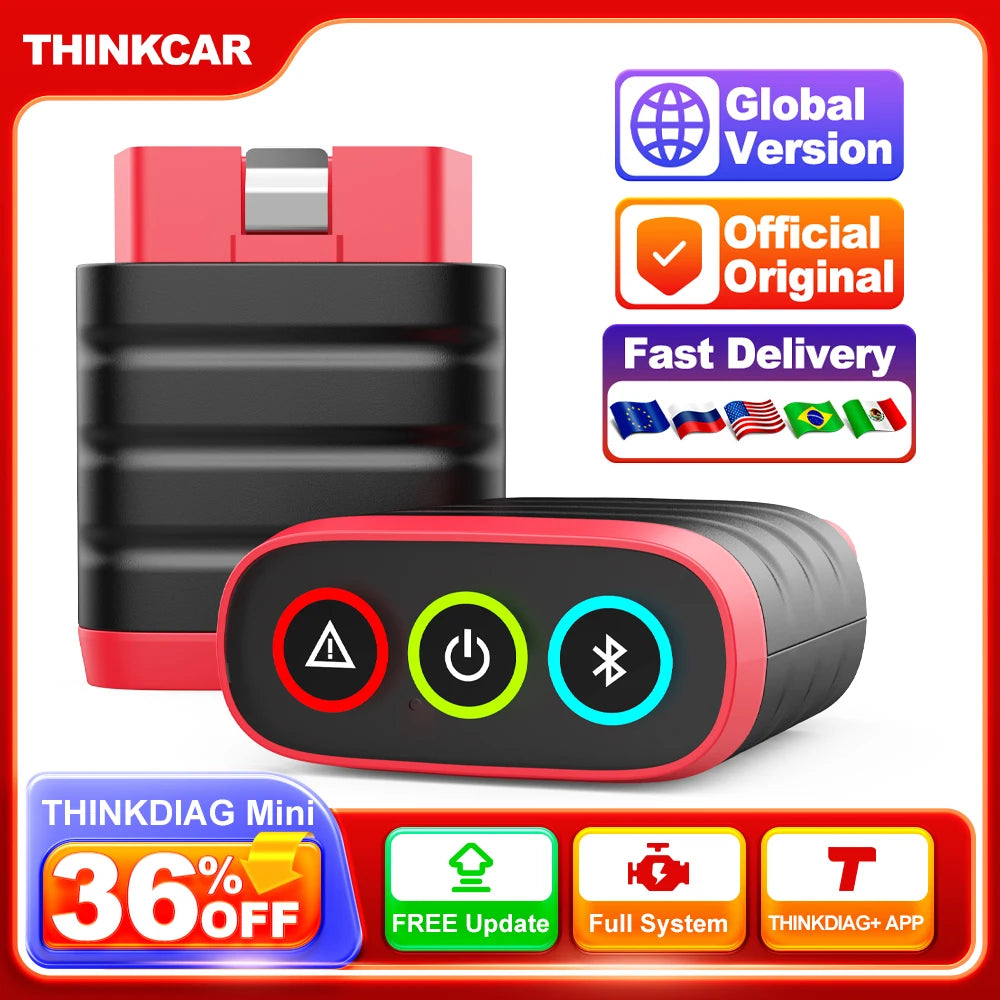 Thinkcar Thinkdiag Mini OBD2 Scanner for Full System Diagnostics