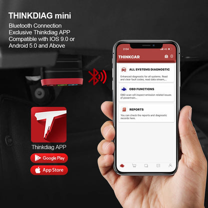 Thinkcar Thinkdiag Mini OBD2 Scanner for Full System Diagnostics