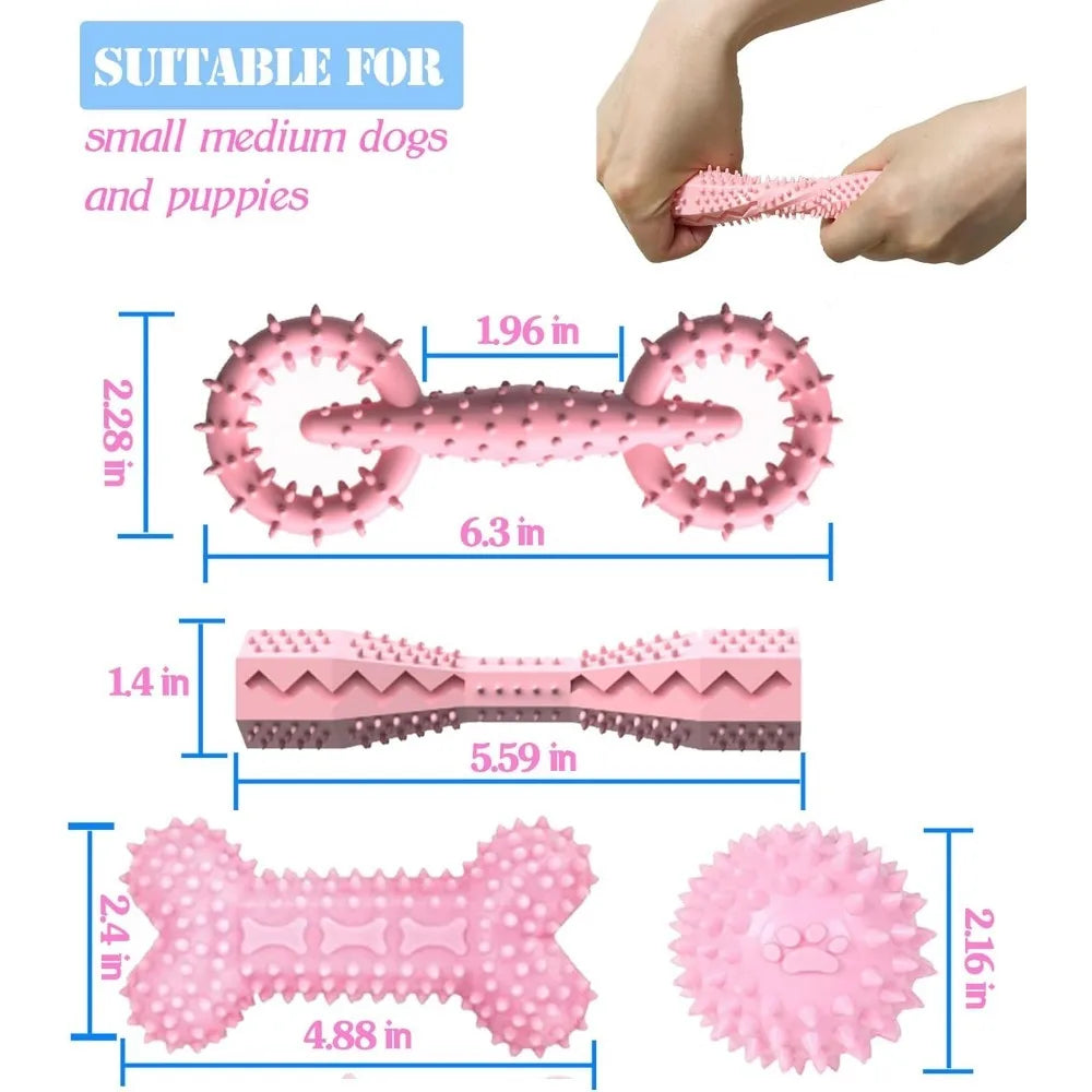 Interactive Chew Toys for Small Puppies and Teething Relief