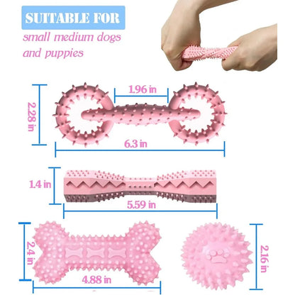 Interactive Chew Toys for Small Puppies and Teething Relief