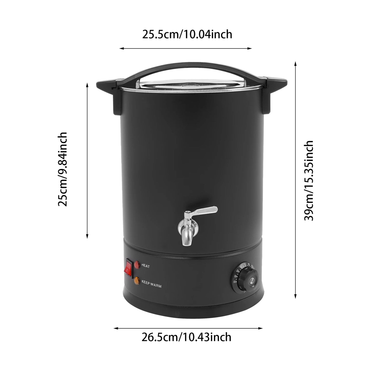 Electric Wax Melter for DIY Candle Making and Beauty Treatments
