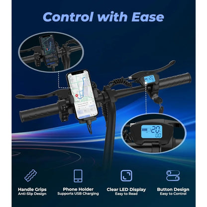 750W Peak Folding Electric Bike with Removable Battery and Speed