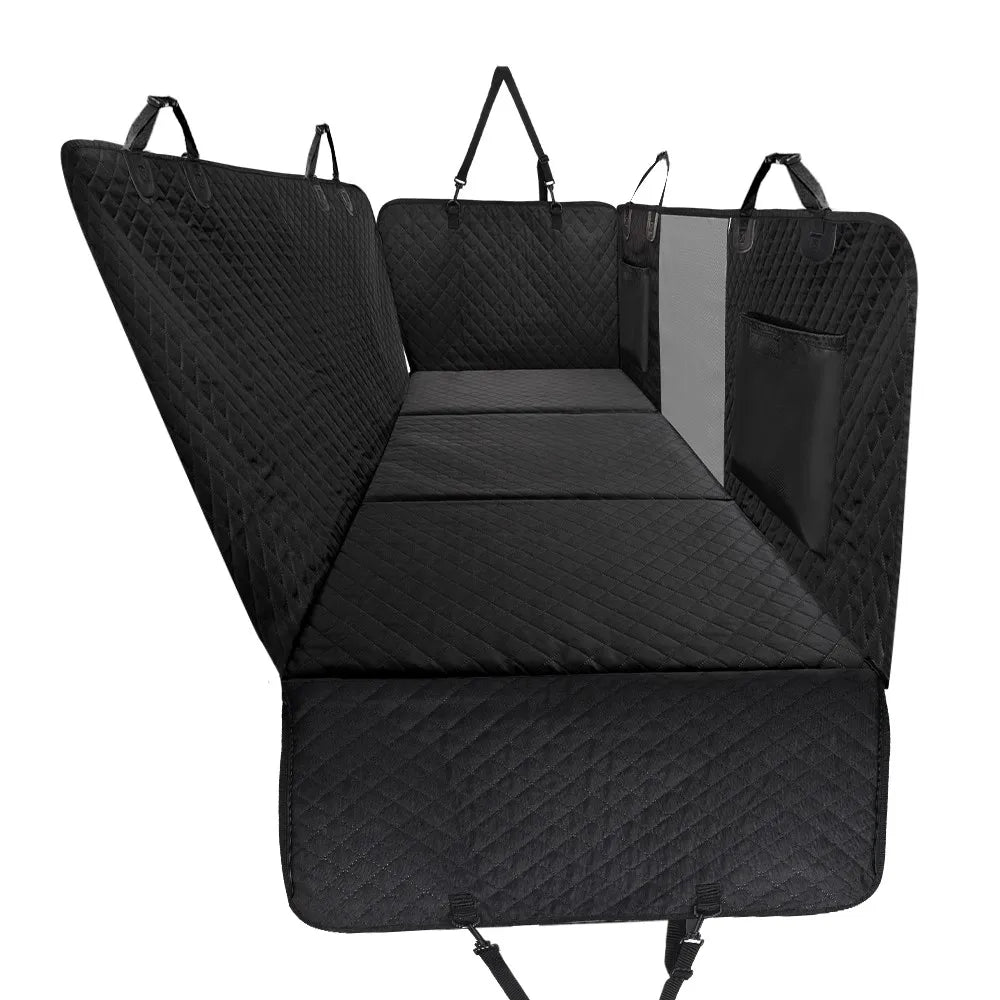 Dog Car Back Seat Extender and Protector Hammock for Pets
