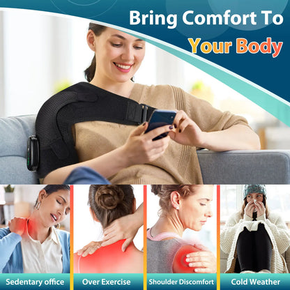 Electric Heating Pad Massager for Arthritis Pain Relief Therapy