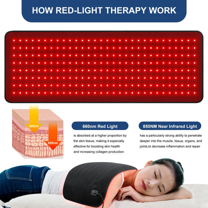 Red Light Therapy Mat for Full Body Relaxation and Healing