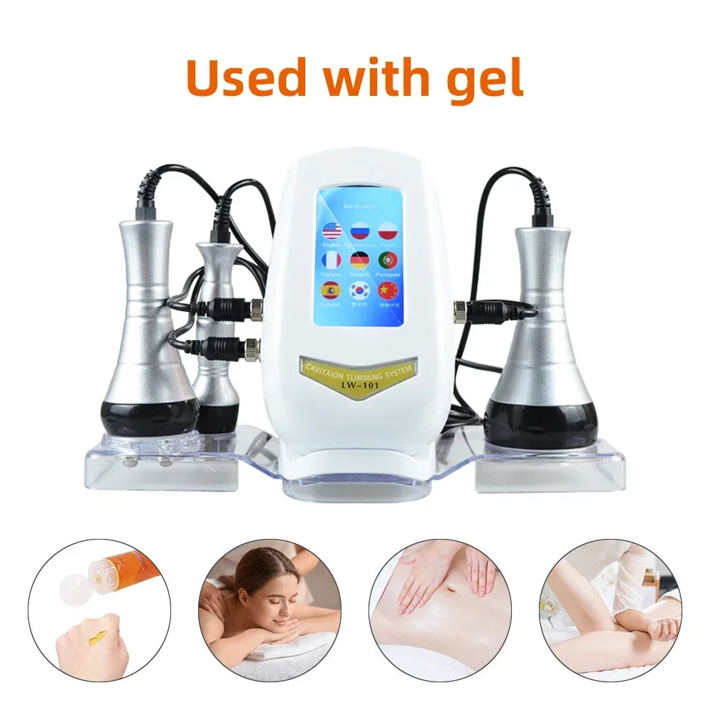 Miss Queeny 3-in-1 Cavitation Machine for Skin Rejuvenation