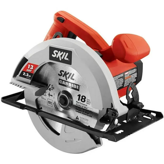SKIL Corded Circular Saw with Adjustable Bevel and Blade Lock