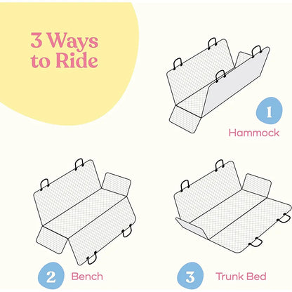 Waterproof Pet Car Mat for Easy Travel and Maintenance