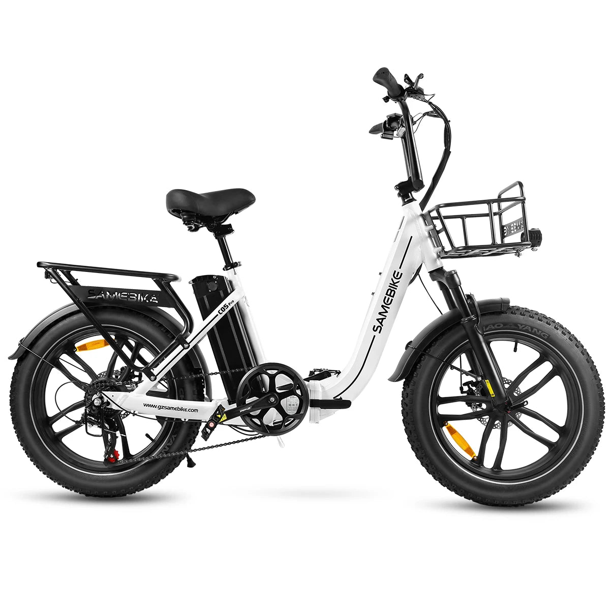 Samebike C05 Pro 500W 20 Inch Folding Electric Bike for Adults 36V 13AH Battery Fat Tire Bicycle 35km/h City Ebike