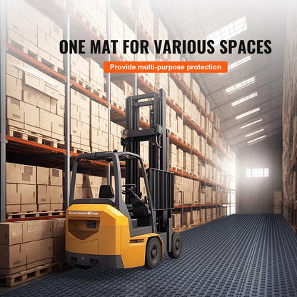 Interlocking Garage Floor Tiles Non Slip Double Sided Texture Pack