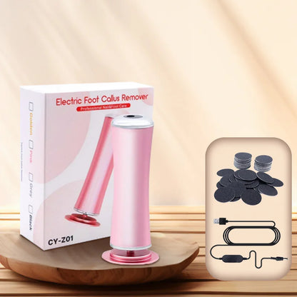 Electric Foot Callus Remover with Adjustable Speed and Sandpaper